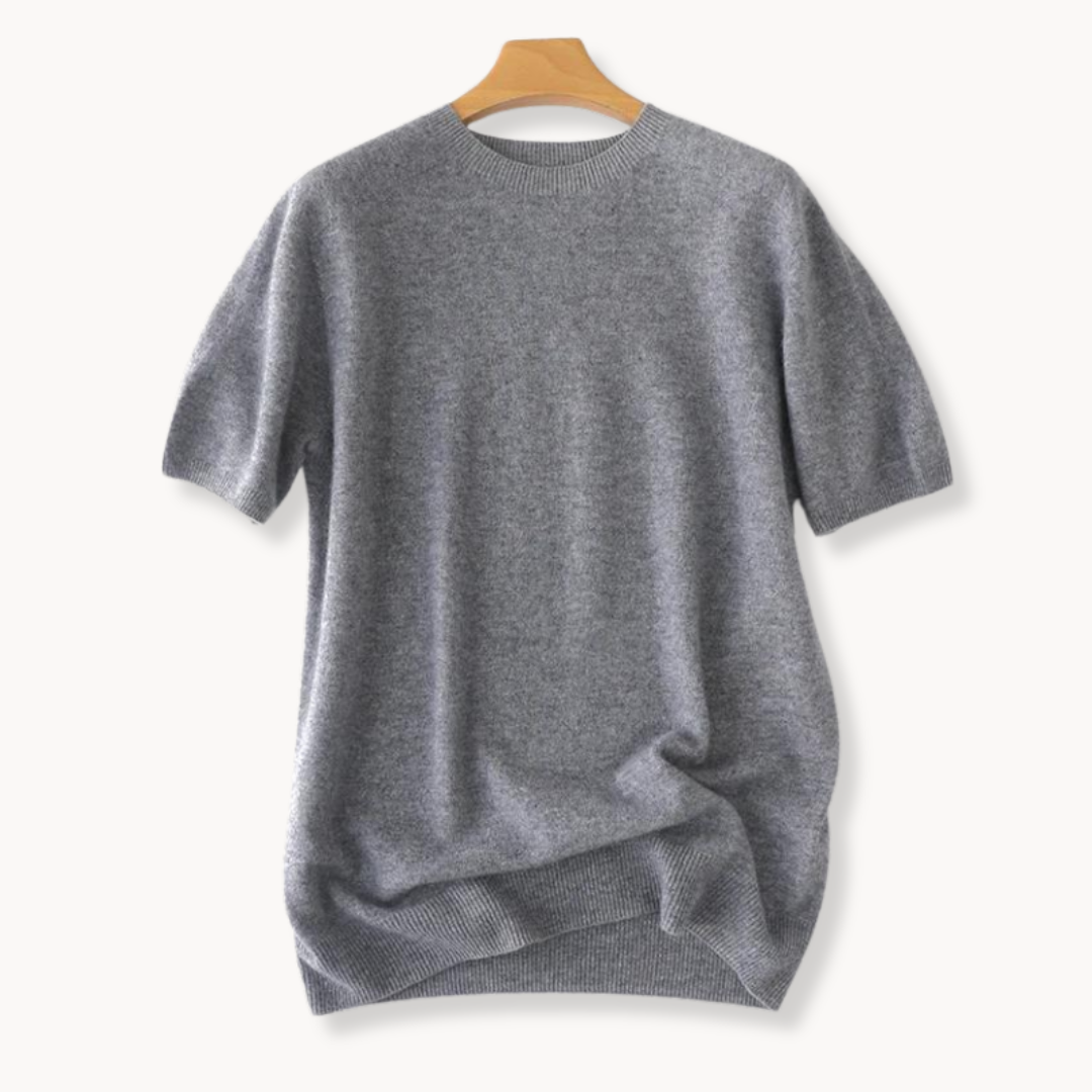 Merino Wool Shirt-Gray-XS-EdelmannandCo.