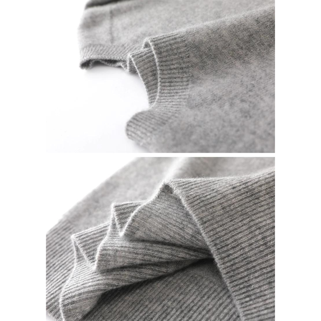Merino Wool Shirt-Gray-XS-EdelmannandCo.