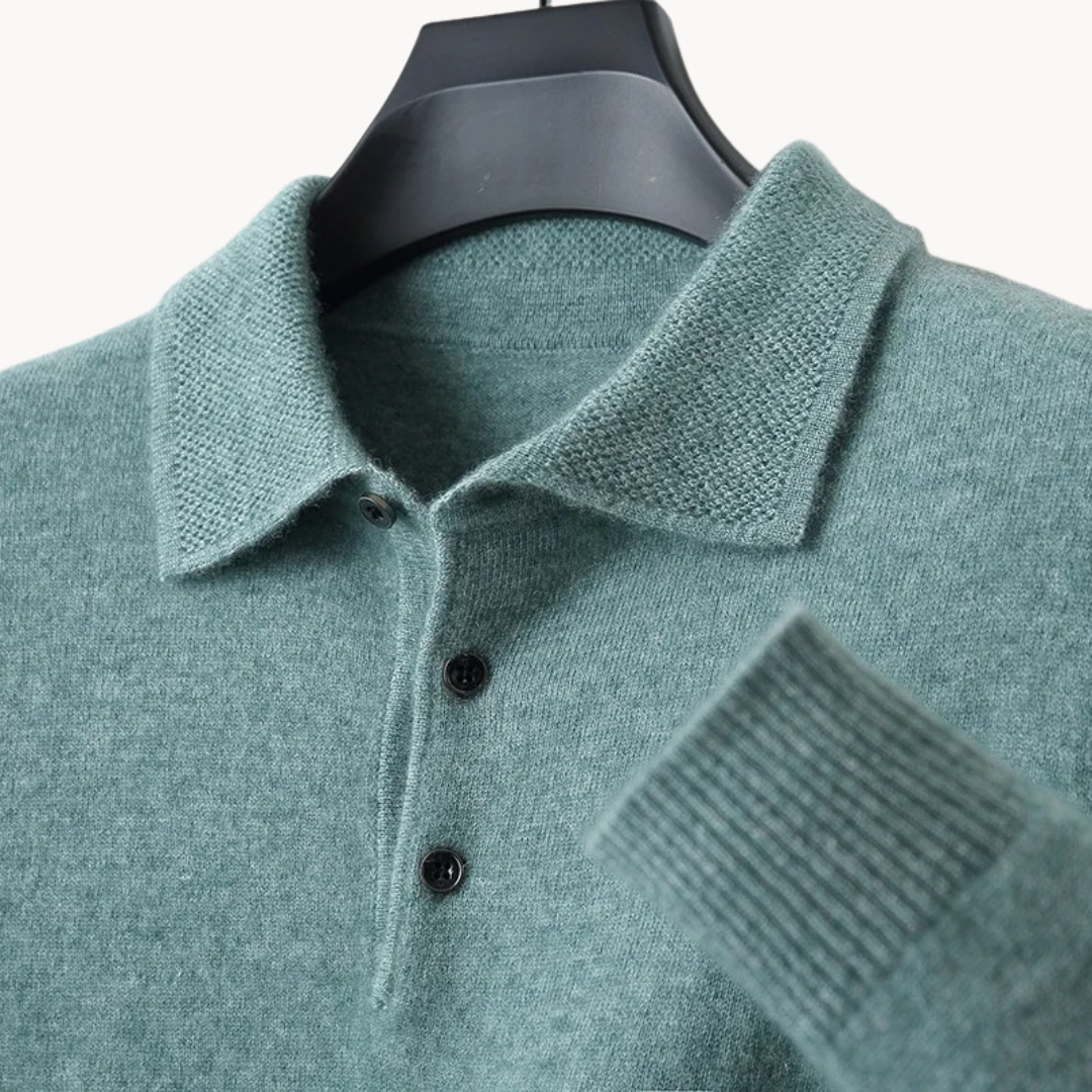 Merino Wool Shirt-Green-XS-EdelmannandCo.