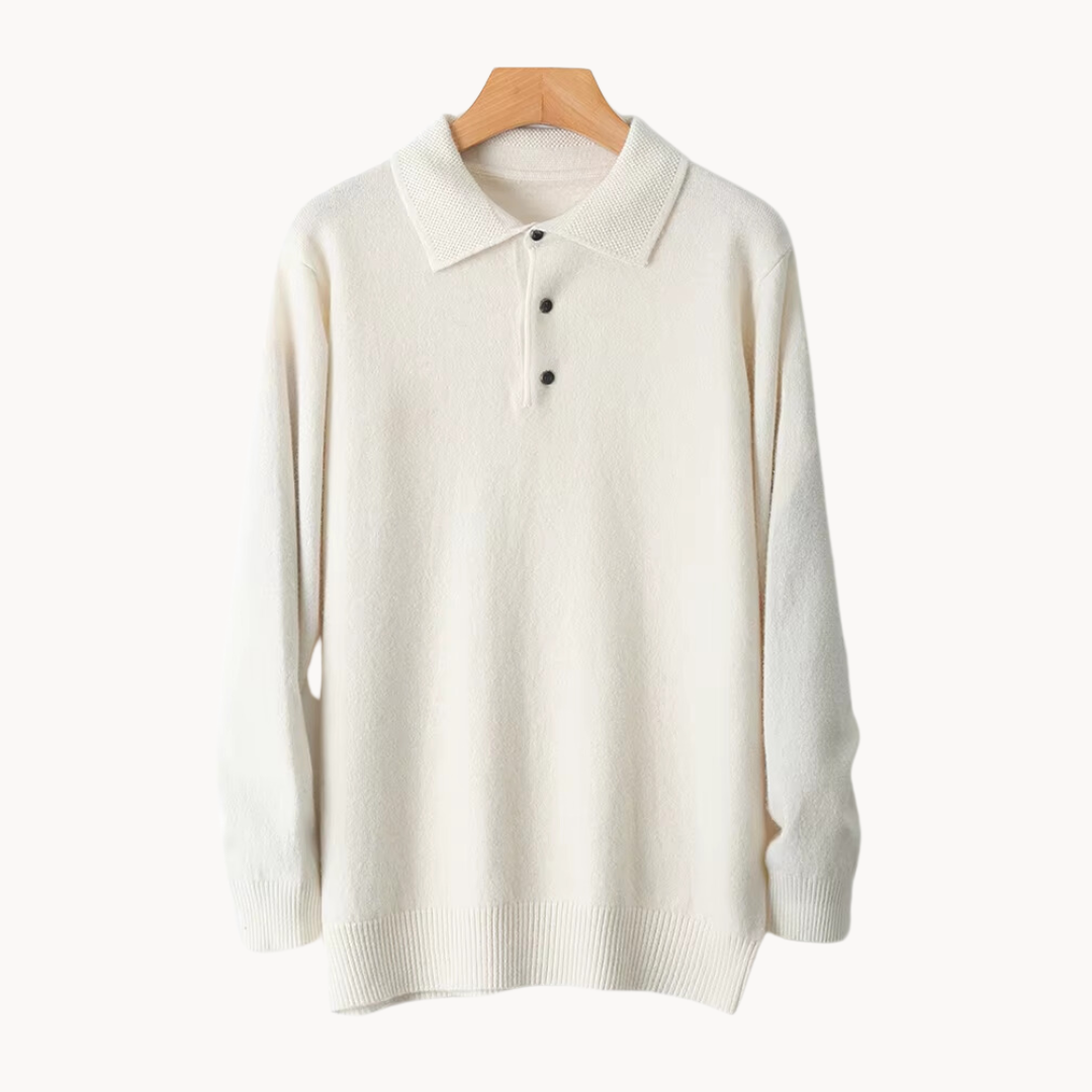 Merino Wool Shirt-White-XS-EdelmannandCo.