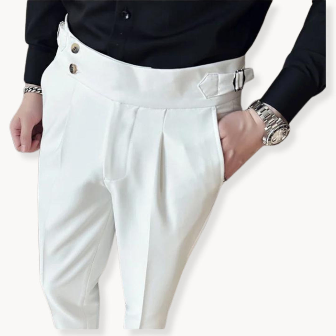 Olivier Trousers-Pants-Navy-29-EdelmannandCo.