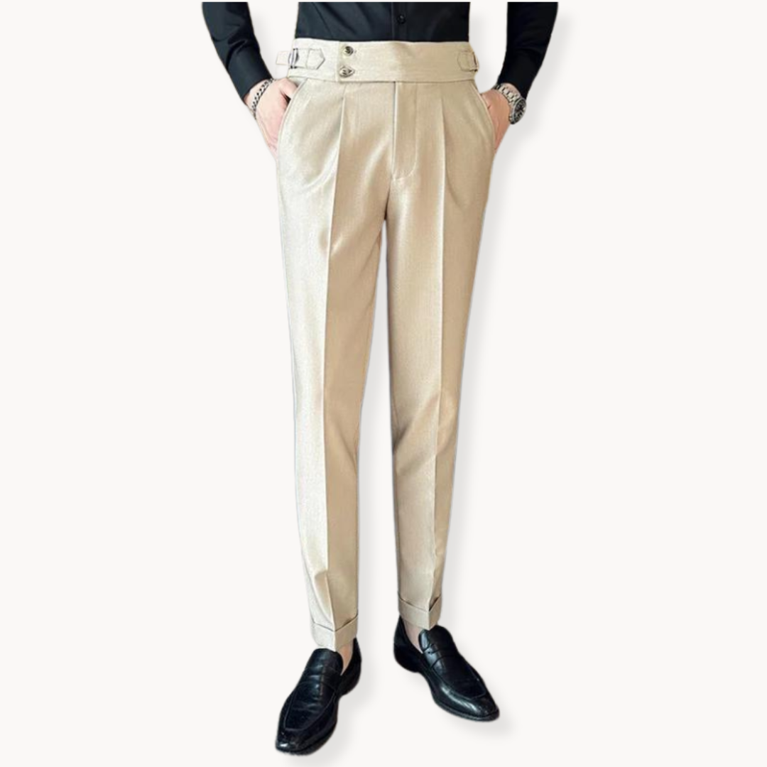 Olivier Trousers-Pants-Navy-29-EdelmannandCo.
