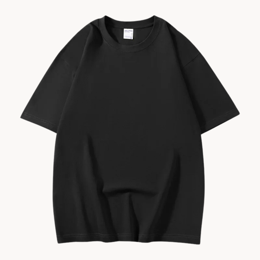 Premium Cotton Tee-Black-XS-EdelmannandCo.