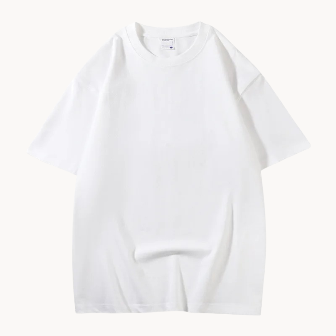 Premium Cotton Tee-White-XS-EdelmannandCo.