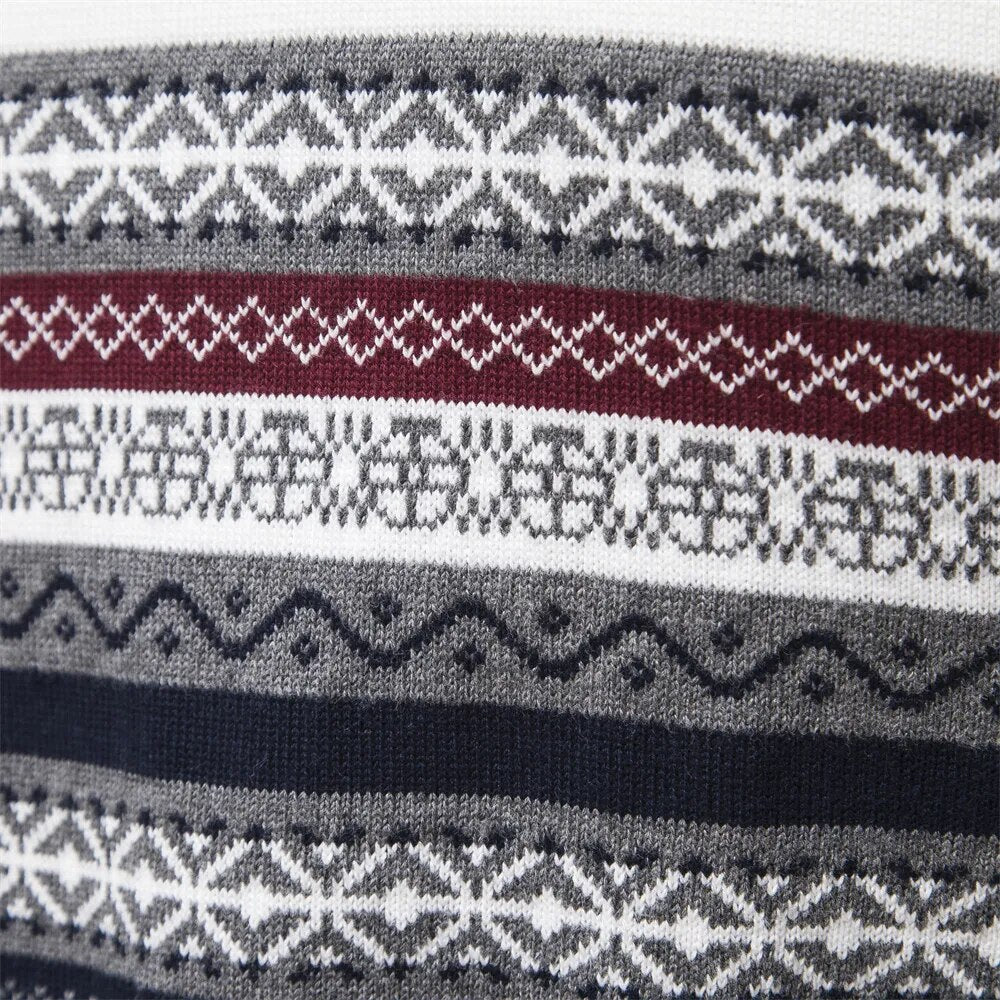 Soho Pullover Zip-up-Sweaters-White-S-EdelmannandCo.