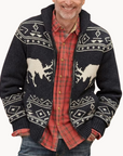 Sweater Jacket-Sweaters-Black-XS-EdelmannandCo.
