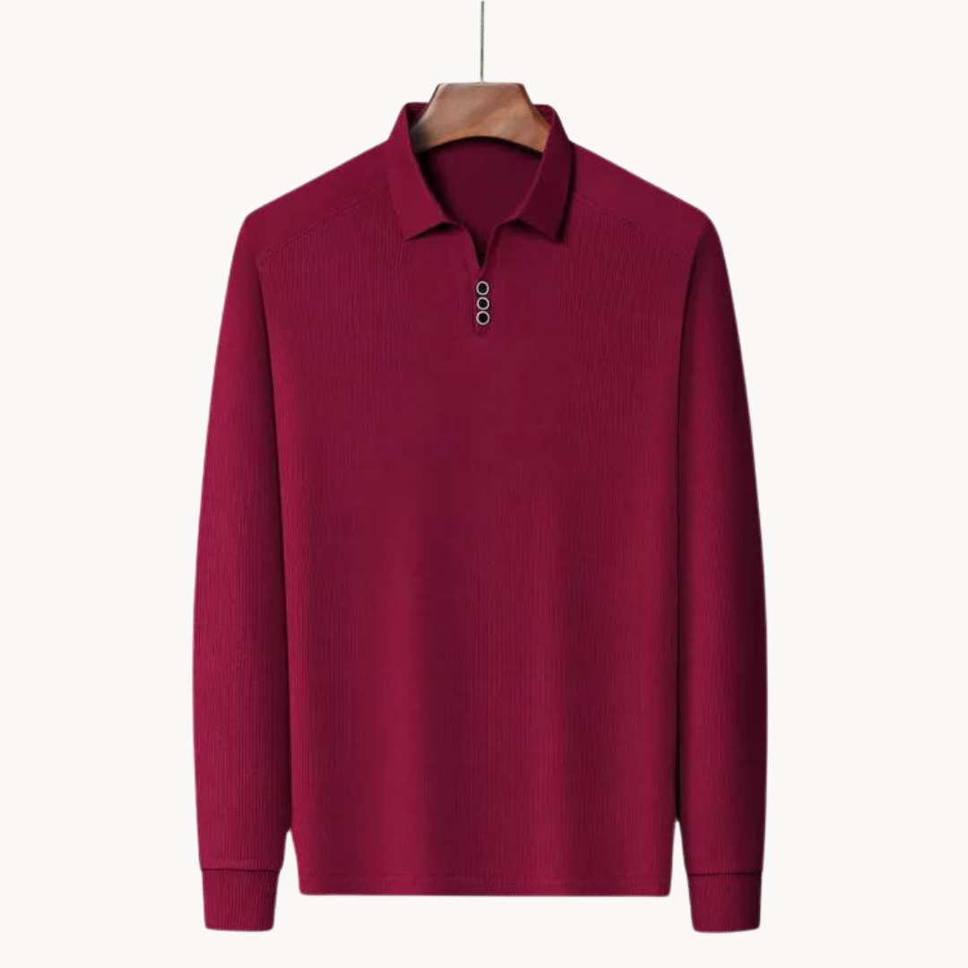 Vale Classic Polo Shirt-Red-S-EdelmannandCo.