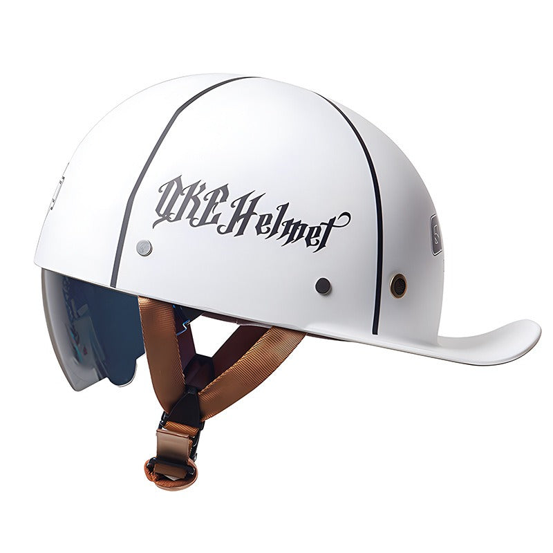 Men’s Motorcycle Helmet DOT Approved ABS Shell Lightweight