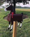 CritterPost – Handcrafted Animal Mailbox in Rustproof Metal for Outdoor Use