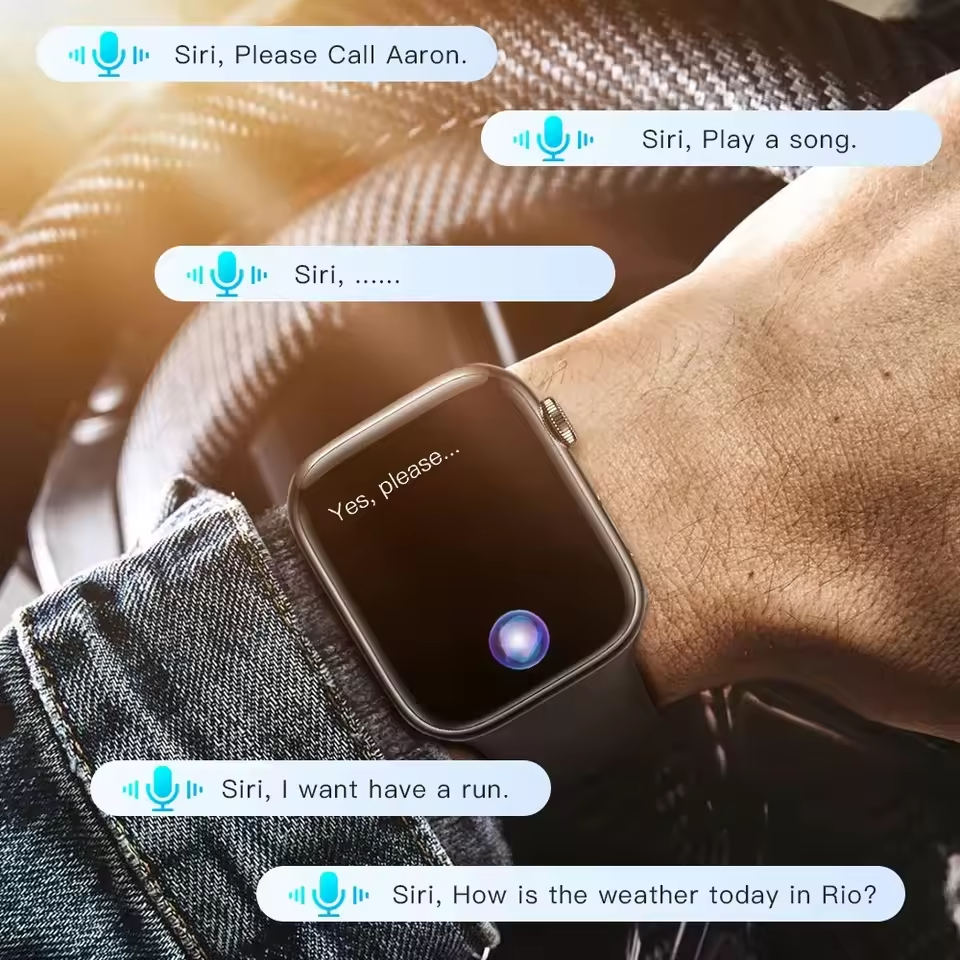 Waterproof Smartwatch IP68 – 1.9&quot; AMOLED Display with Health Monitor &amp; Sports Functions