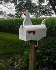 CritterPost – Handcrafted Animal Mailbox in Rustproof Metal for Outdoor Use