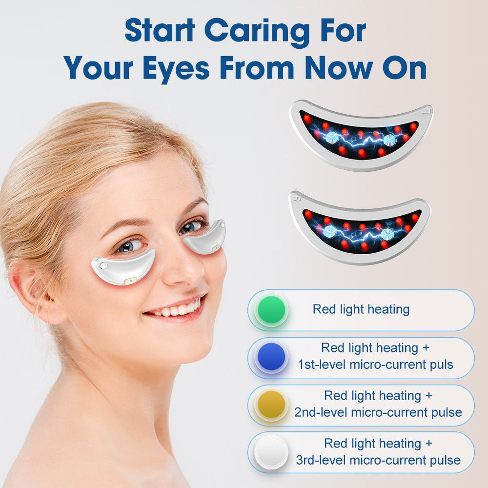 Radiant Pods | Eye Therapy Device with LED Light and Gentle Vibration