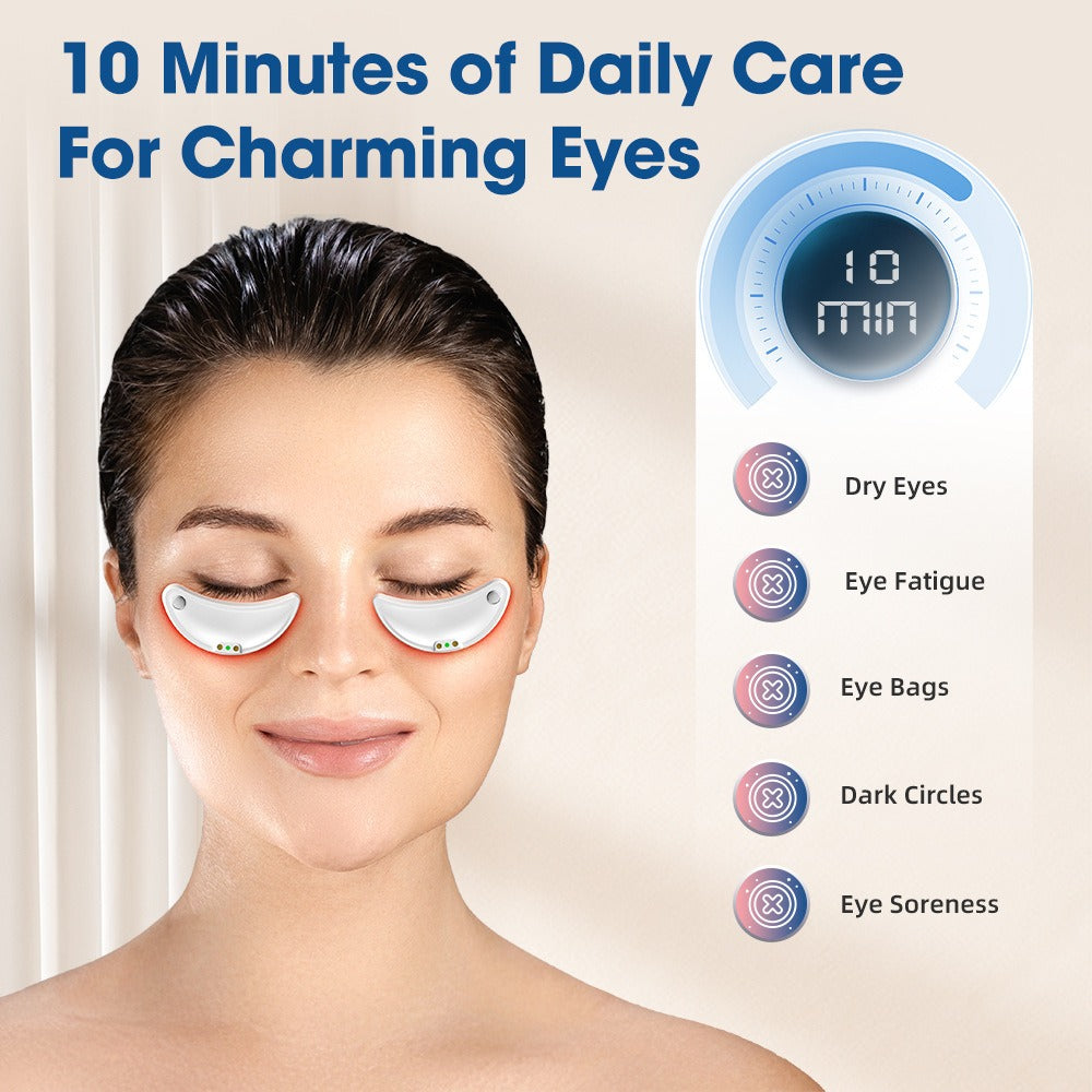Radiant Pods | Eye Therapy Device with LED Light and Gentle Vibration