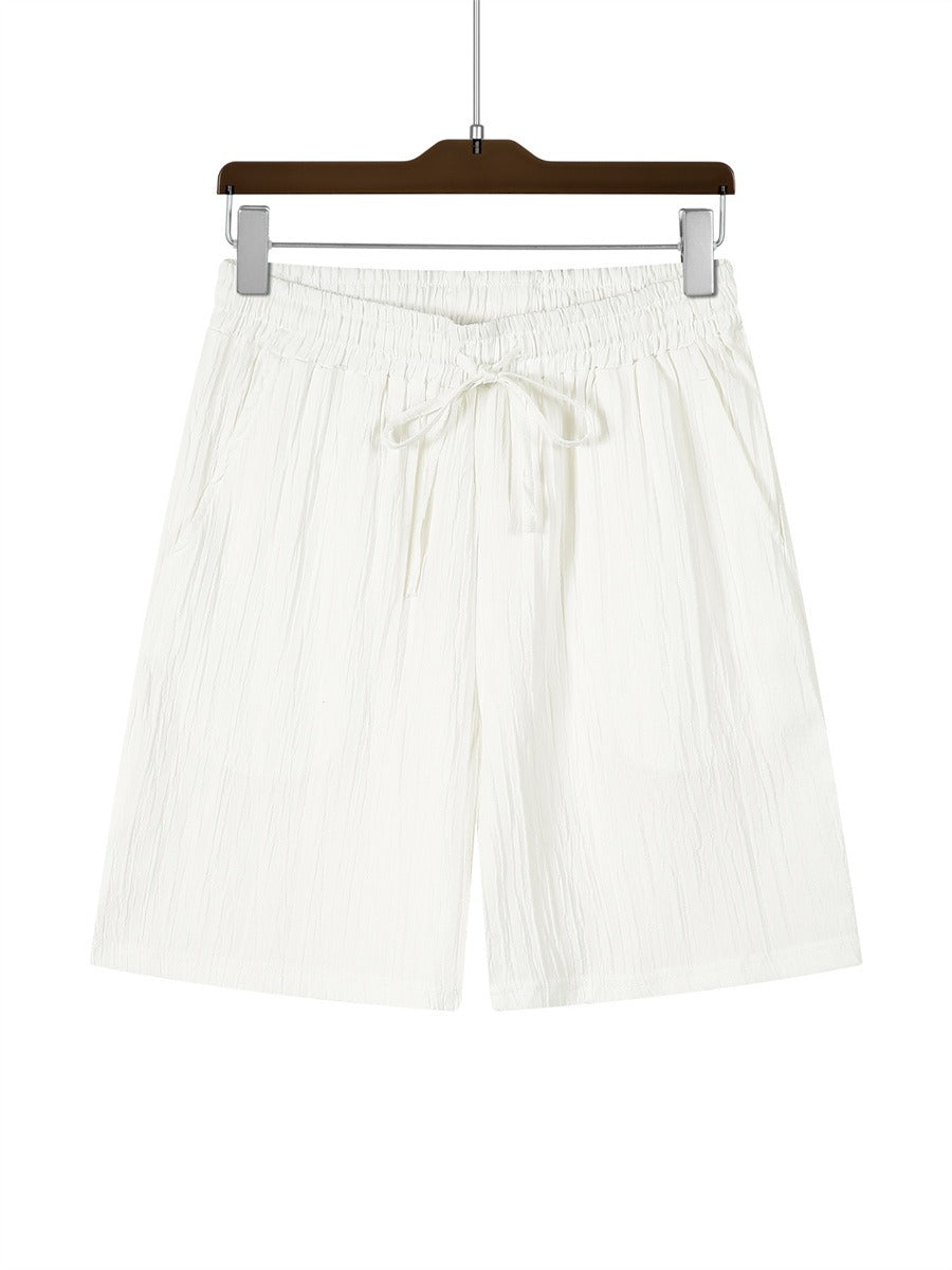 Hannes | Shorts holgados de vacaciones con ajuste relajado y cordón