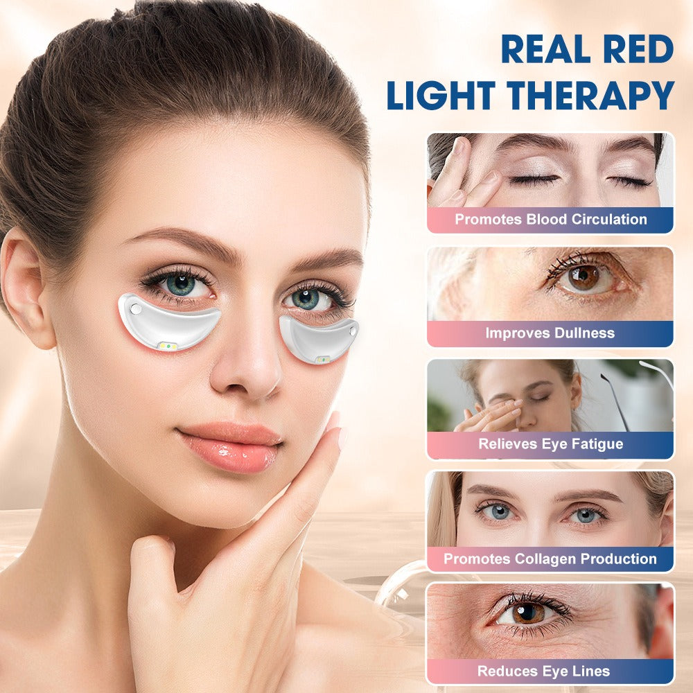 Radiant Pods | Eye Therapy Device with LED Light and Gentle Vibration