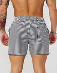 Lukas | Striped Breathable Summer Fitness Shorts