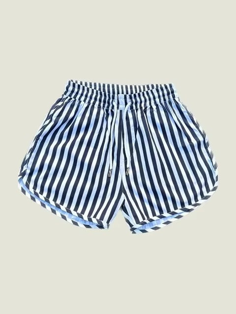 Hanno | Leichte gewebte Badeshorts mit Sommergrafiken