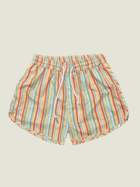Hanno | Leichte gewebte Badeshorts mit Sommergrafiken