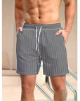 Fabian | Breathable Summer Swim Trunks with Graphic Print