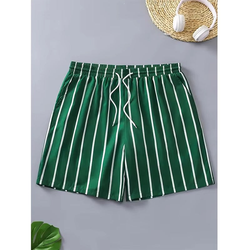 Fabian | Breathable Summer Swim Trunks with Graphic Print