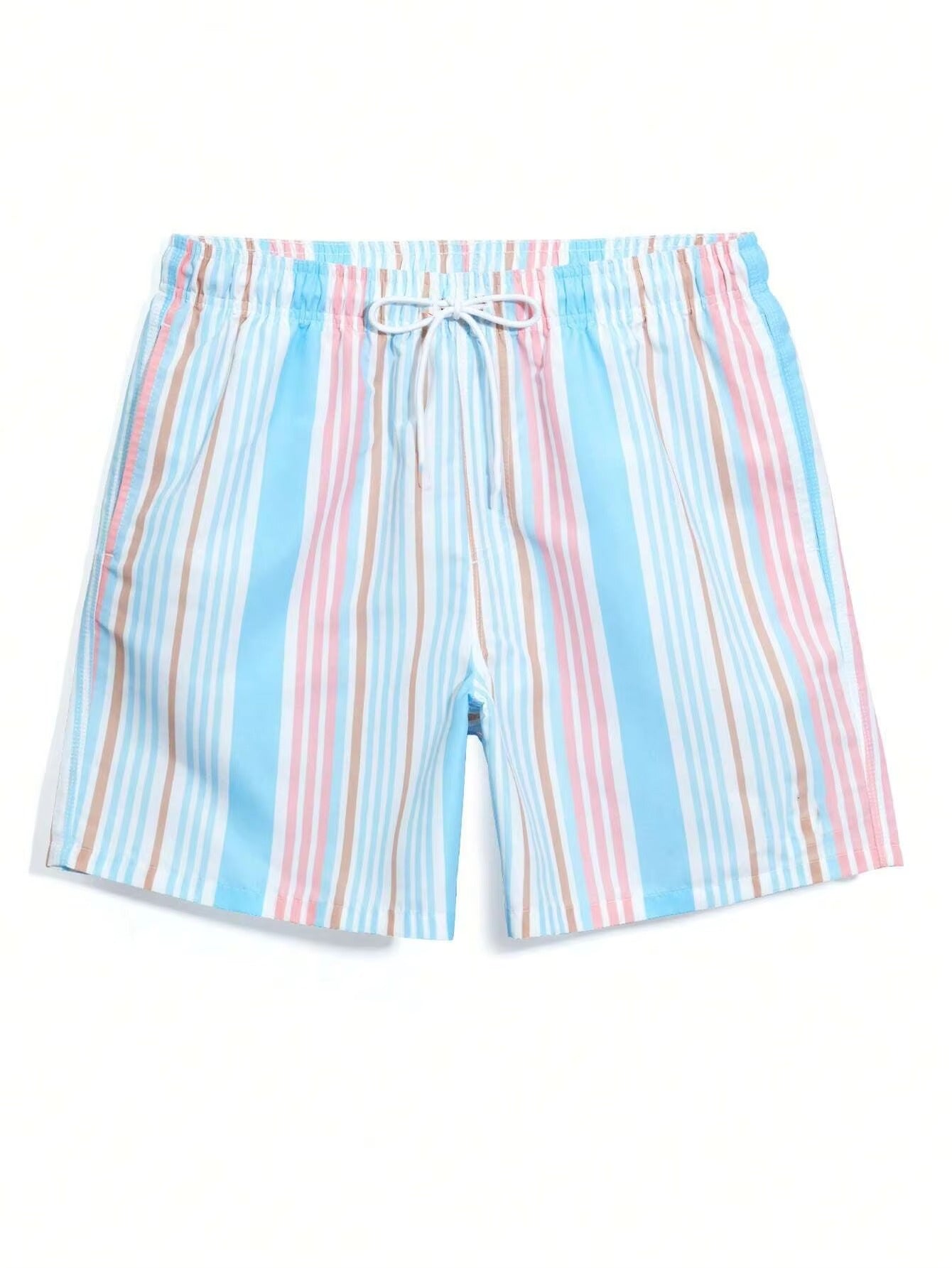 Levin | Gestreifte Schnell trocknende Badeshorts für Surfen &amp; Schwimmen