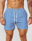 Lukas | Striped Breathable Summer Fitness Shorts