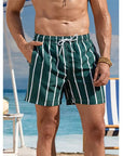 Fabian | Breathable Summer Swim Trunks with Graphic Print