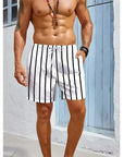 Fabian | Breathable Summer Swim Trunks with Graphic Print