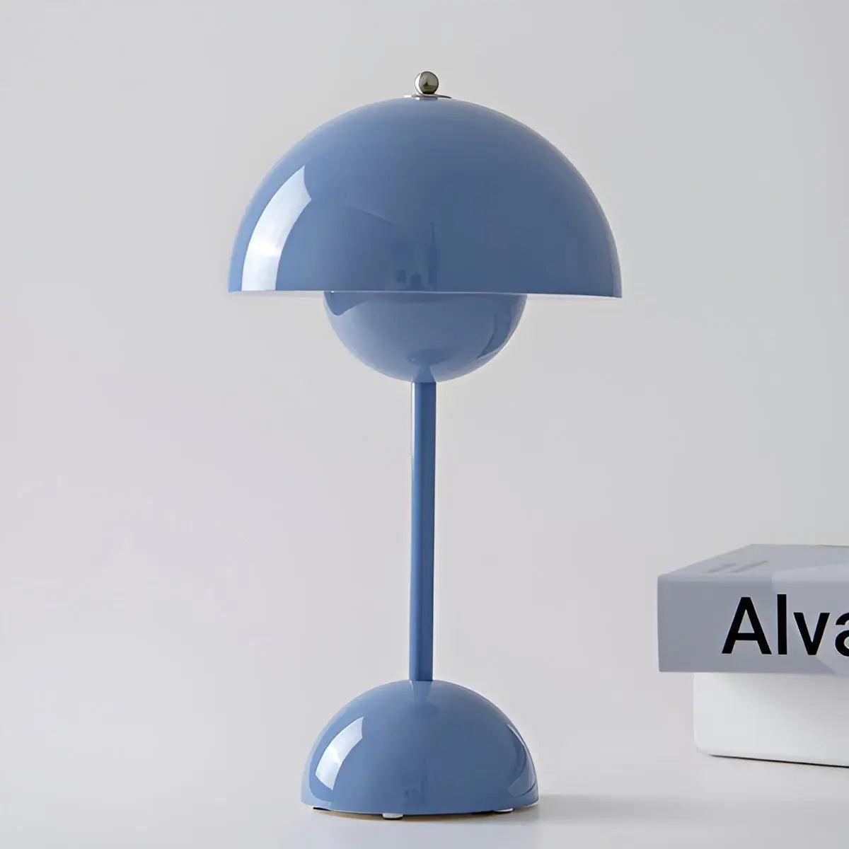 SnowGlow – Chic Modern Table Lamp for Soft, Diffused Light