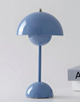 SnowGlow – Chic Modern Table Lamp for Soft, Diffused Light