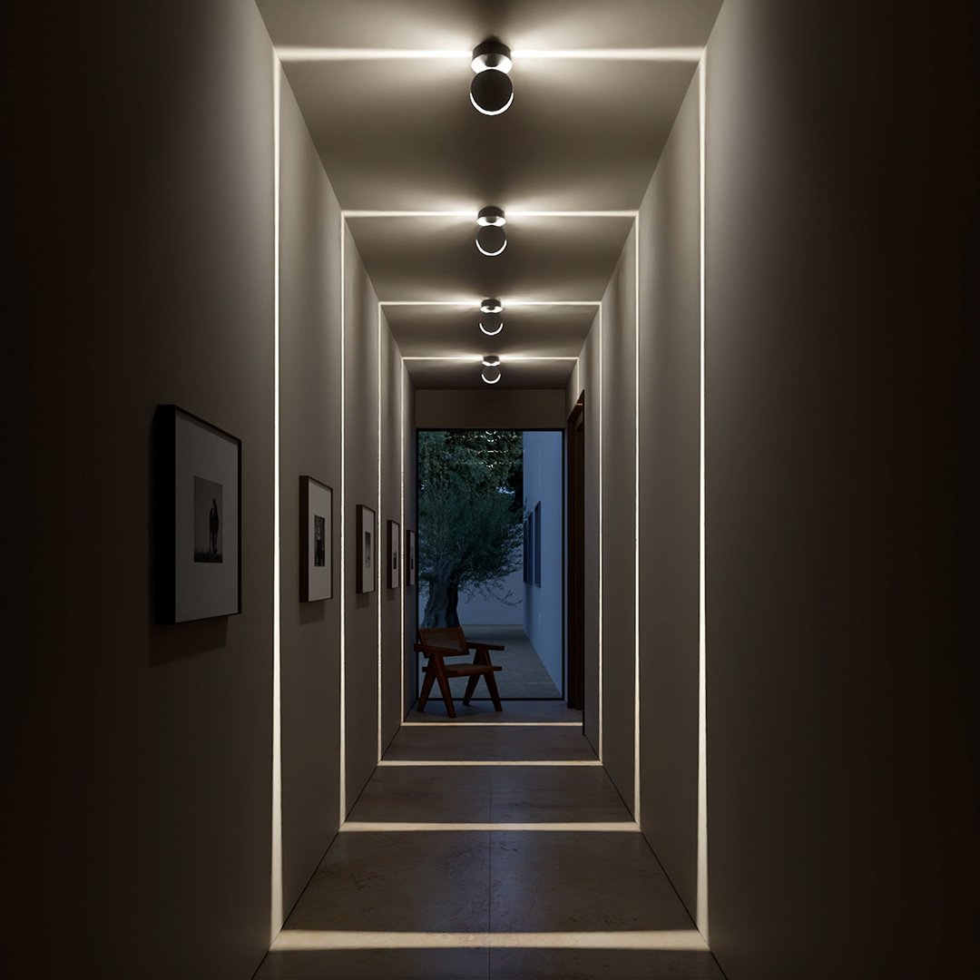 AuraBeam – Elegant LED Wall Light Design for Dynamic Illumination