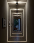 AuraBeam – Elegant LED Wall Light Design for Dynamic Illumination