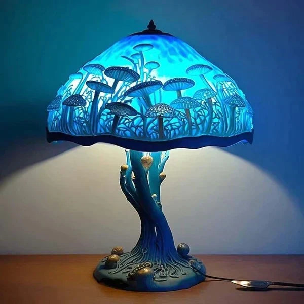 GlassMuse | Lampada artigianale con design vibrante in vetro colorato