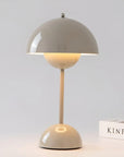 SnowGlow – Chic Modern Table Lamp for Soft, Diffused Light